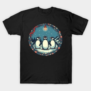 Penguin in Ornament, Love Penguins T-Shirt